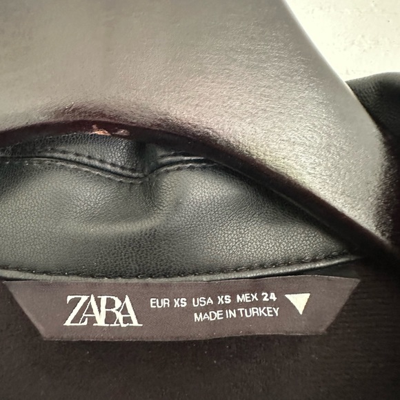 Zara Leather Shacket - Picture 2 of 3